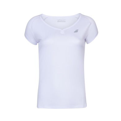 Babolat Tennis-Shirt Play Club Cap Sleeve weiss Damen